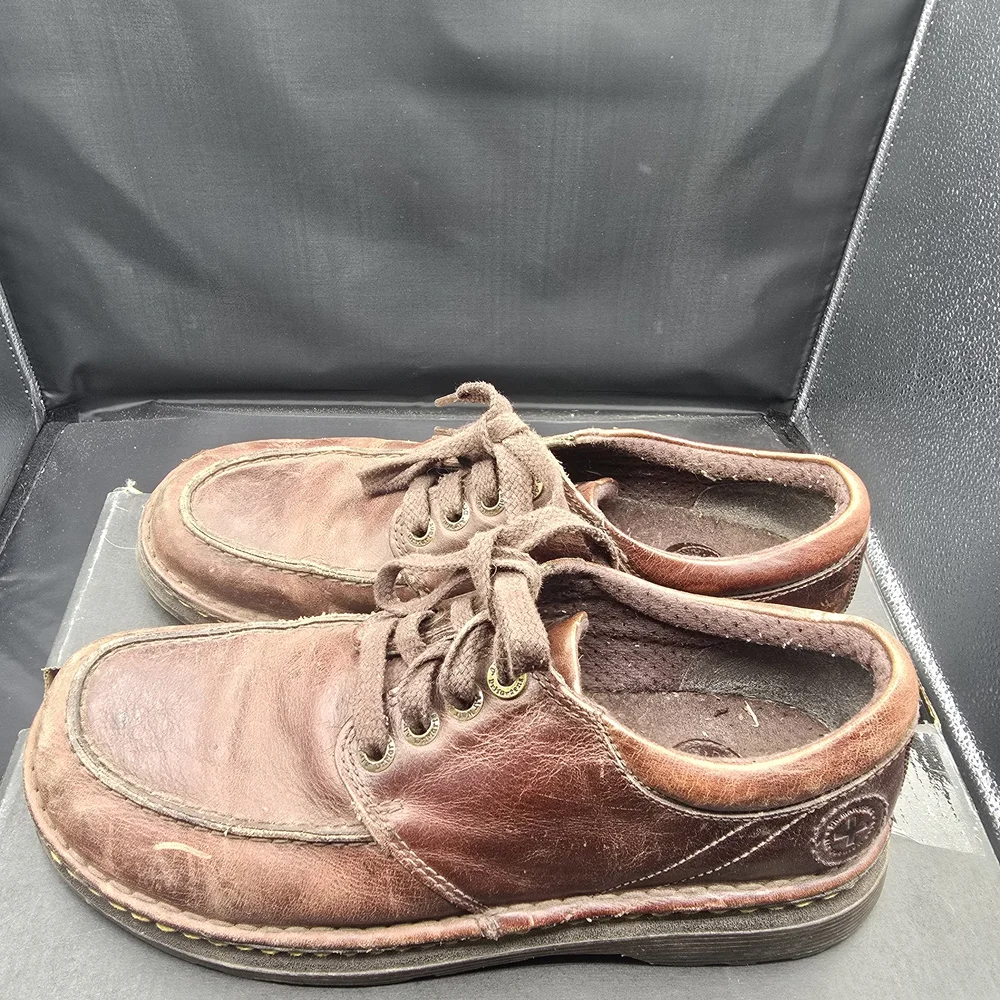 Dr.‎ Martens Brown Leather Boat Shoes
